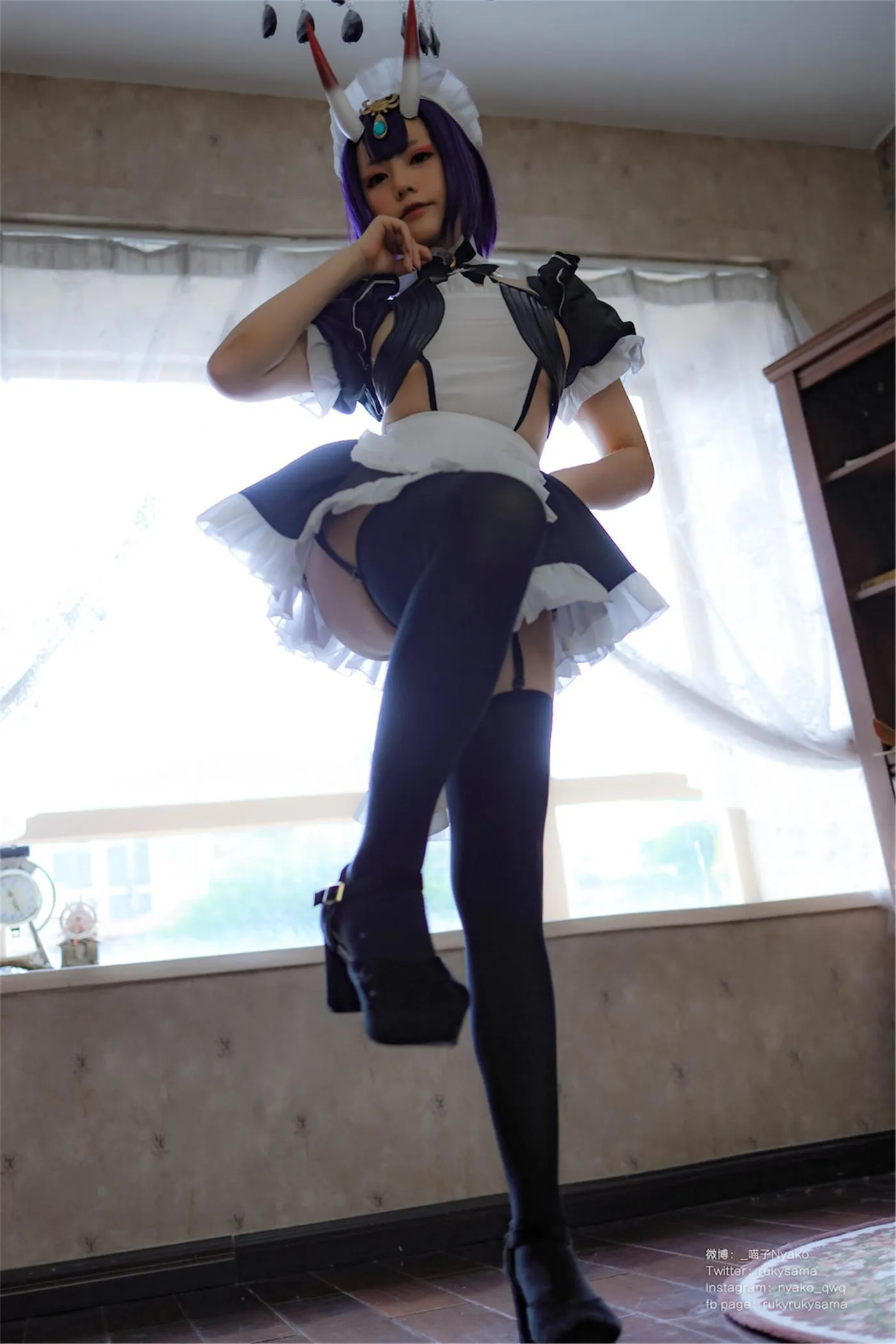Nyako喵子 – NO.30 酒吞童子女仆 [42P]插图